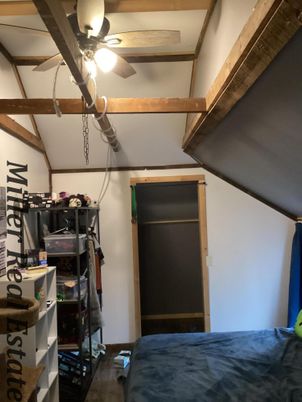 Bedroom, Interior, Wooden Beams