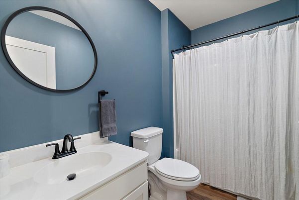 Bathroom, Interior, Wood Texture Flooring