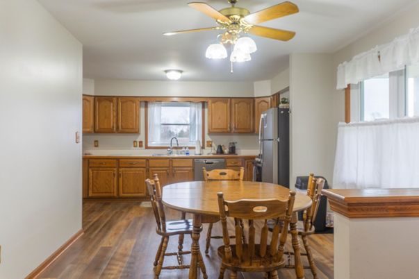 Dining room, Interior, Kitchen, Wood Texture Flooring