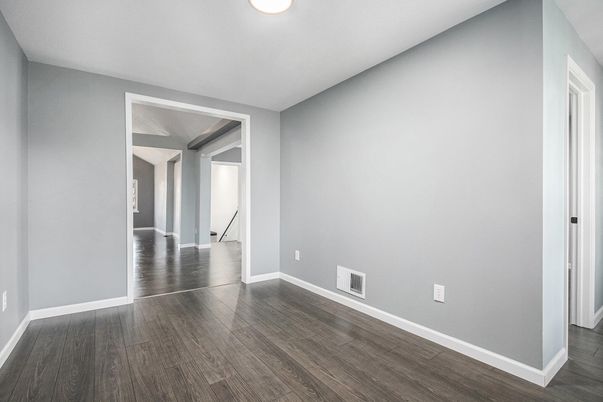 Empty room, Interior, Wood Texture Flooring