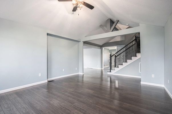 Empty room, Interior, Wood Texture Flooring