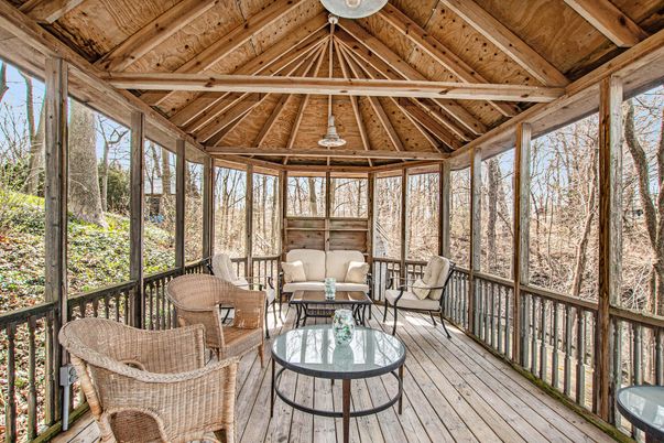 Interior, Sun Room, Wooden Beams, Wooden Ceilings, Wood Texture Flooring