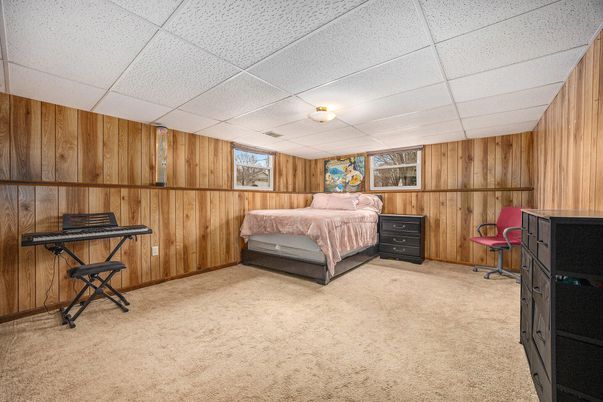 Bedroom, Interior, Wooden Walls