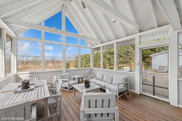 Interior, Living room, Sun Room, Wood Texture Flooring