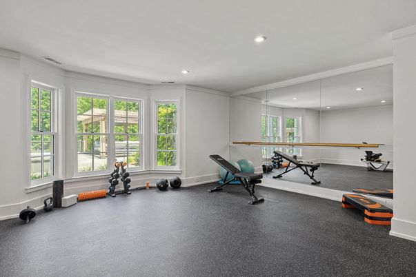 Fitness Equipment, Interior, Recessed Lighting