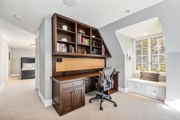 Bedroom, Home Office, Interior, Recessed Lighting