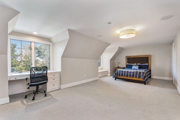 Bedroom, Home Office, Interior, Recessed Lighting