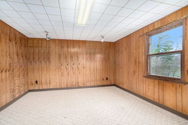 Empty room, Interior, Wooden Walls
