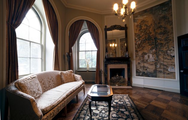Chandelier, Fireplace, Interior, Living room, Wood Texture Flooring