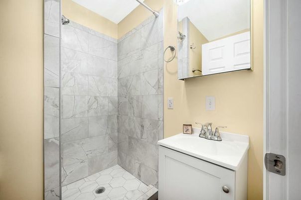 Bathroom, Interior, Marble Walls