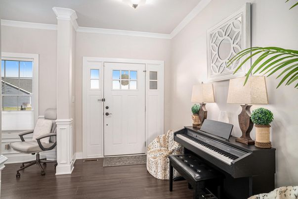Interior, Piano, Wood Texture Flooring