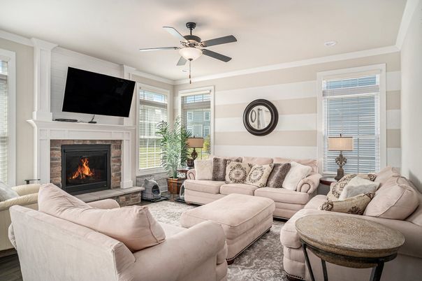Fireplace, Interior, Living room, Wood Texture Flooring