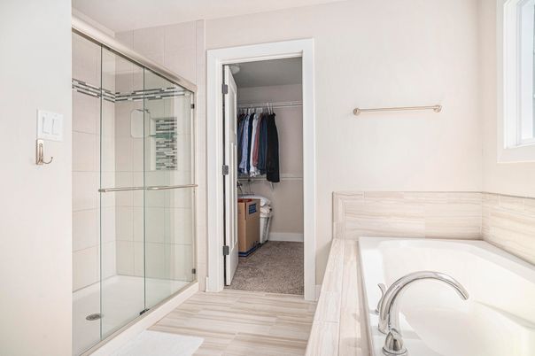 Bathroom, Glass Shower, Interior, Walk-in Closets