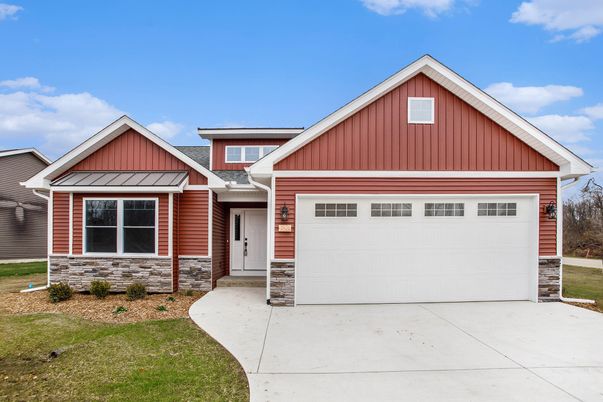 Attached, Exterior, Facade, Farmhouse