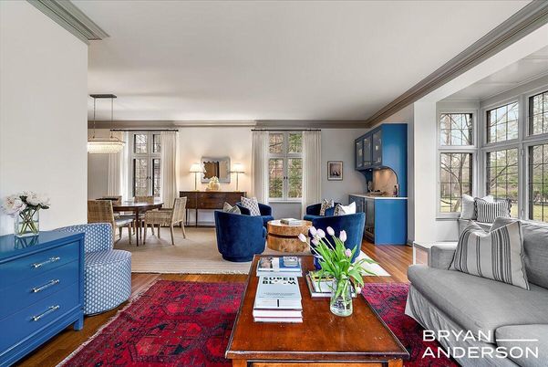 Dining room, Interior, Living room, Pendant Lights, Wood Texture Flooring