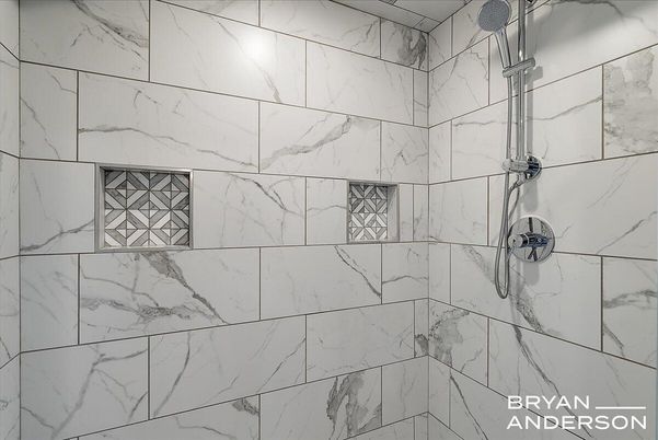 Bathroom, Interior, Marble Walls