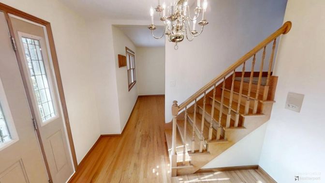 Chandelier, Interior, Wood Texture Flooring