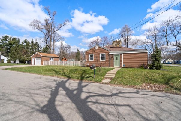 Backyard, Detached Garage, Exterior
