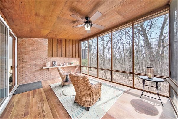 Interior, Stone Walls, Wooden Ceilings, Wood Texture Flooring