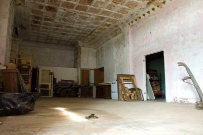 Empty room, Interior, Stone Walls