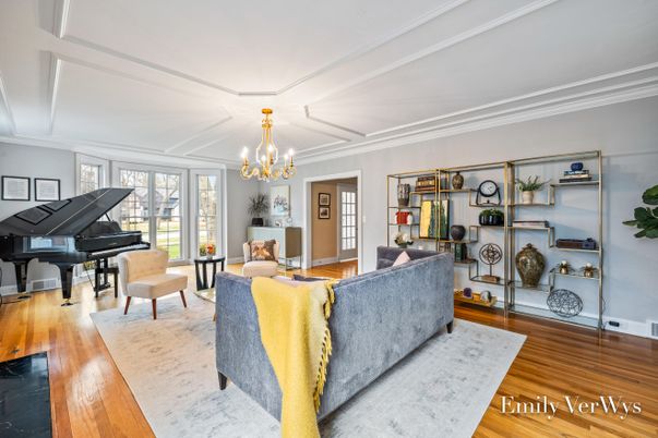 Chandelier, Interior, Living room, Piano, Wood Texture Flooring