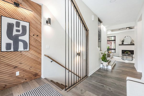 Fireplace, Interior, Wood Texture Flooring, Wooden Walls