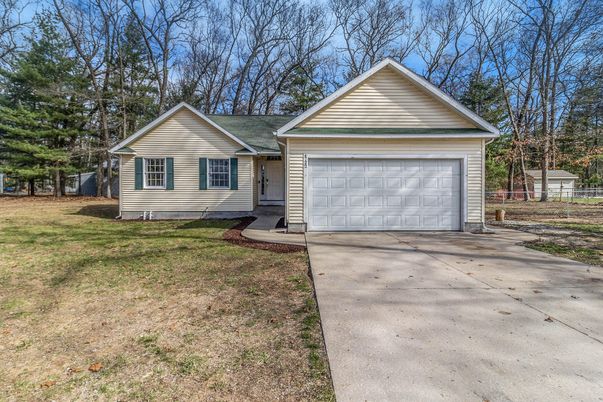 Attached, Backyard, Exterior, Facade, Ranch