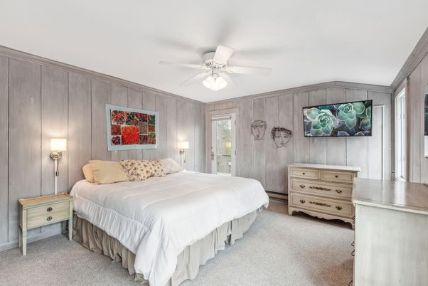 Bedroom, Interior, Wooden Walls