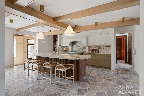 Interior, Kitchen, Pendant Lights, Wooden Beams