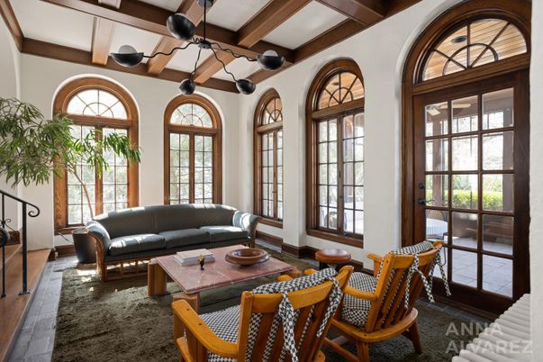 Interior, Living room, Wooden Beams