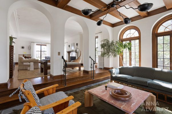 Interior, Living room, Wooden Beams, Wood Texture Flooring
