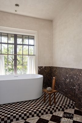 Bathroom, Free Standing Baths, Interior, Recessed Lighting