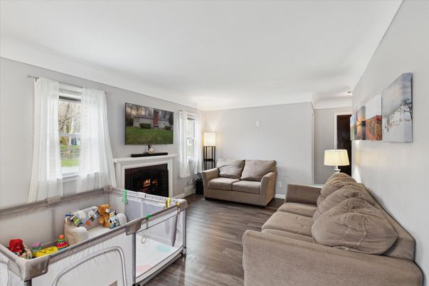 Fireplace, Interior, Living room, Wood Texture Flooring