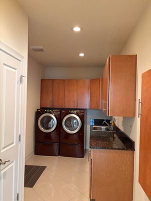 Interior, Recessed Lighting, Washer