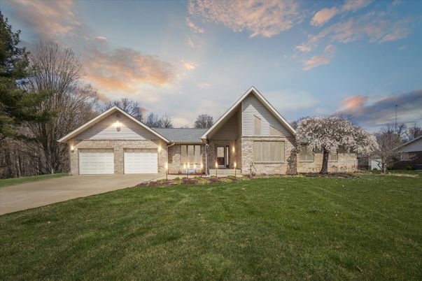 Attached, Exterior, Facade, Brick Facade, Farmhouse