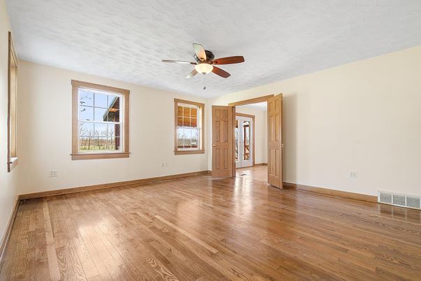 Empty room, Interior, Wood Texture Flooring