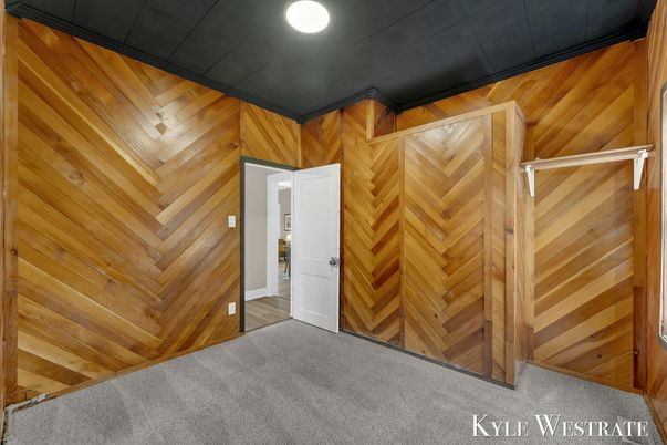 Empty room, Interior, Wood Texture Flooring, Wooden Walls