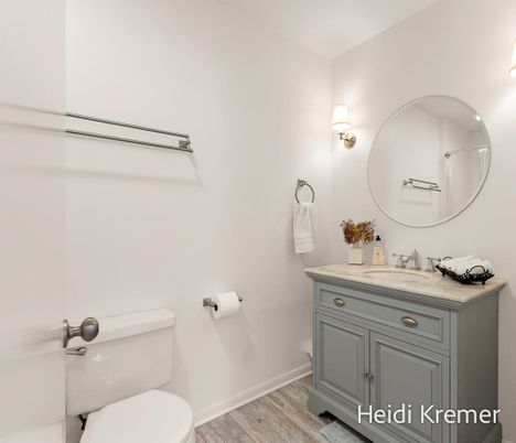 Bathroom, Interior, Wood Texture Flooring