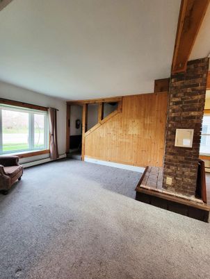 Empty room, Interior, Wooden Walls