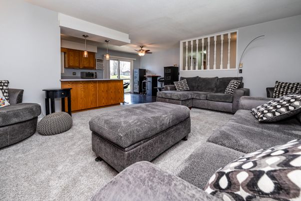 Interior, Kitchen, Living room, Pendant Lights
