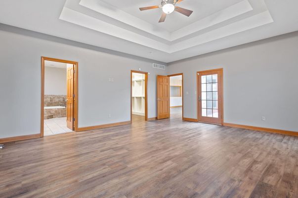 Empty room, Interior, Wood Texture Flooring