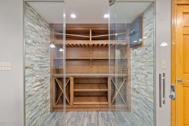 Interior, Recessed Lighting, Stone Walls