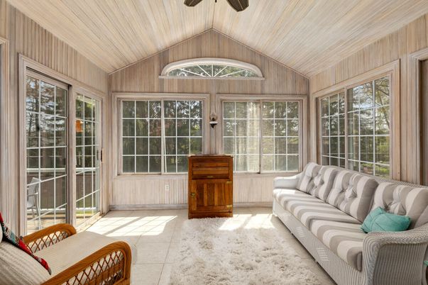 Interior, Living room, Sun Room, Wooden Ceilings