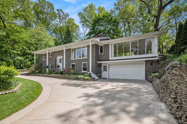 Attached, Exterior, Facade, Raised Ranch