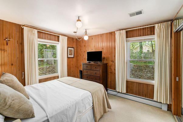 Bedroom, Interior, Wooden Walls