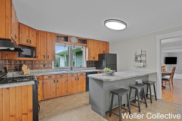 Dining room, Interior, Kitchen