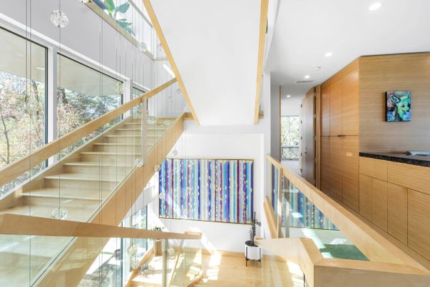 Interior, Recessed Lighting, Wood Texture Flooring