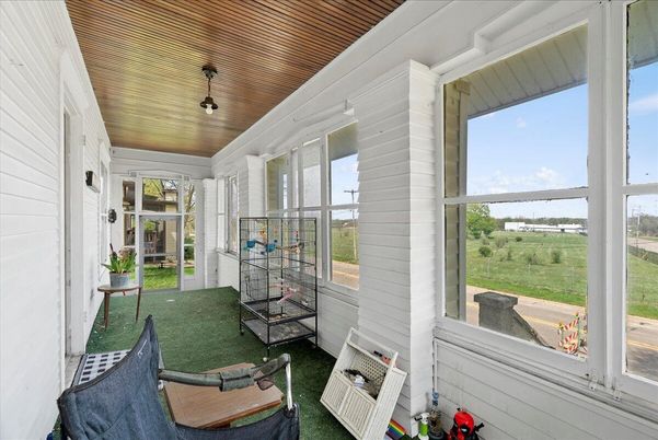 Interior, Sun Room, Wooden Ceilings