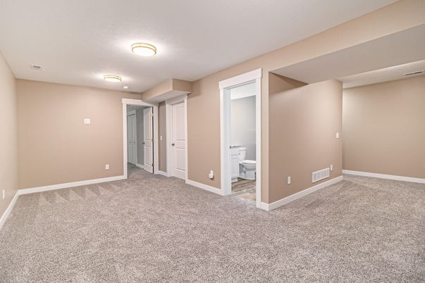 Bathroom, Empty room, Interior