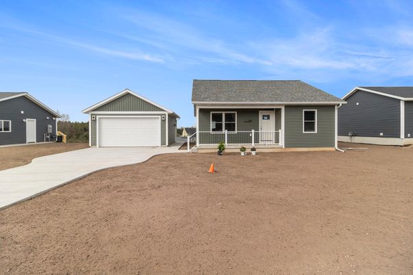 Attached, Backyard, Detached Garage, Exterior, Facade, Ranch